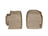 WeatherTech DigitalFit Floor Liners for 2008 2007 2006 2005 2004 2003 Toyota Corolla [Covers Front Row, Tan] | 452901