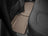 WeatherTech DigitalFit Floor Liners for 2016 2015 2014 2013 2012 2011 Kia Sportage [Covers Rear (2nd) Row, Tan] | 452923