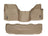 WeatherTech DigitalFit Floor Liners for F-250 Super Duty/F-350 Super Duty [Covers Front & Rear Row, Tan] | 452931-450022