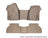 WeatherTech DigitalFit Floor Liners for 2014 2013 2012 2011 Chevrolet Tahoe [Covers Front & Rear Row, Tan] | 452941-452353