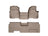 WeatherTech DigitalFit Floor Liners for 2014 2013 2012 2011 2010 Ford F-150 [Covers Front & Rear Row, Tan] | 452951-451792