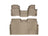 WeatherTech DigitalFit Floor Liners for 2014 2013 2012 2011 2010 Ford F-150 [Covers Front & Rear Row, Tan] | 452951-451793