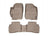 WeatherTech DigitalFit Floor Liners for 2013 2012 2011 2010 Kia Forte [Covers Front & Rear Row, Tan] | 45297-1-3