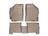 WeatherTech DigitalFit Floor Liners for 2012 2011 2010 Hyundai Santa Fe [Covers Front & Rear Row, Tan] | 452981-450962
