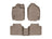 WeatherTech DigitalFit Floor Liners for Fusion/MKZ [Covers Front & Rear Row, Tan] | 452991-451083