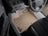 WeatherTech DigitalFit Floor Liners for 2012 2011 Toyota Sienna [Covers Front Row, Tan] | 453001