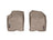 WeatherTech DigitalFit Floor Liners for 2011 2010 Ford Focus [Covers Front Row, Tan] | 453011