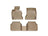 WeatherTech DigitalFit Floor Liners for 535i GT/550i GT [Covers Front & Rear Row, Tan] | 45307-1-2
