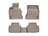 WeatherTech DigitalFit Floor Liners for 535i GT/550i GT [Covers Front & Rear Row, Tan] | 45307-1-3