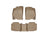 WeatherTech DigitalFit Floor Liners for 2011 2010 2009 2008 2007 2006 Buick Lucerne [Covers Front & Rear Row, Tan] | 45308-1-2