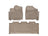 WeatherTech DigitalFit Floor Liners for 2010 2009 2008 2007 2006 2005 Honda Odyssey [Covers Front & Rear Row, Tan] | 453141-450492