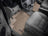WeatherTech DigitalFit Floor Liners for 2010 2009 2008 2007 2006 2005 Honda Odyssey [Covers Front Row, Tan] | 453141