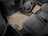 WeatherTech DigitalFit Floor Liners for 2010 2009 2008 2007 2006 2005 2004 Toyota Sienna [Covers Front Row, Tan] | 453151