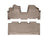 WeatherTech DigitalFit Floor Liners for 2010 2009 2008 2007 2006 2005 Honda Odyssey [Covers Front & Rear Row, Tan] | 453171-450492
