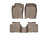 WeatherTech DigitalFit Floor Liners for 2015 2014 2013 2012 Honda Crosstour [Covers Front & Rear Row, Tan] | 453201-452882