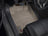 WeatherTech DigitalFit Floor Liners for 2015 2014 2013 2012 Honda Crosstour [Covers Front Row, Tan] | 453201