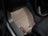 WeatherTech DigitalFit Floor Liners for 2011 2010 2009 2008 2007 Dodge Nitro [Covers Front Row, Tan] | 453221