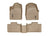 WeatherTech DigitalFit Floor Liners for Durango/Grand Cherokee [Covers Front & Rear Row, Tan] | 45324-1-2