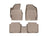 WeatherTech DigitalFit Floor Liners for 2013 2012 2011 Hyundai Elantra [Covers Front & Rear Row, Tan] | 45325-1-3