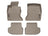 WeatherTech DigitalFit Floor Liners for BMW [Covers Front & Rear Row, Tan] | 453301-453133