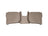 WeatherTech DigitalFit Floor Liners for Cayenne/Touareg [Covers Rear (2nd) Row, Tan] | 453333