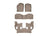 WeatherTech DigitalFit Floor Liners for INFINITI/Nissan [Covers Front & Both Rear Rows, Tan] | 45336-1-2-3