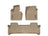WeatherTech DigitalFit Floor Liners for 2012 2011 Land Rover Range Rover [Covers Front & Rear Row, Tan] | 453371-452912