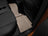 WeatherTech DigitalFit Floor Liners for 2017 2016 2015 2014 2013 2012 Hyundai Veloster [Covers Rear (2nd) Row, Tan] | 453422