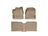 WeatherTech DigitalFit Floor Liners for Equinox/Terrain [Covers Front & Rear Row, Tan] | 453461-452712