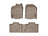 WeatherTech DigitalFit Floor Liners for 2014 2013 2012 2011 Ford Edge [Covers Front & Rear Row, Tan] | 453491-4510002