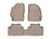 WeatherTech DigitalFit Floor Liners for 2015 2014 2013 2012 Mazda 5 [Covers Front & Rear Row, Tan] | 453511-452742
