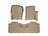 WeatherTech DigitalFit Floor Liners for Expedition/Navigator [Covers Front & Rear Row, Tan] | 453531-451072