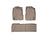 WeatherTech DigitalFit Floor Liners for 2006 2005 Honda CR-V [Covers Front & Rear Row, Tan] | 453571-450202