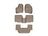 WeatherTech DigitalFit Floor Liners for 2014 2013 2012 2011 Ford Explorer [Covers Front & Both Rear Rows, Tan] | 45359-1-2-3