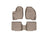 WeatherTech DigitalFit Floor Liners for 2014 2013 2012 2011 Ford Explorer [Covers Front & Rear Row, Tan] | 45359-1-4