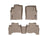 WeatherTech DigitalFit Floor Liners for GX460/4Runner [Covers Front & Rear Row, Tan] | 453611-452862