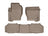 WeatherTech DigitalFit Floor Liners for 2016 2015 2014 2013 Land Rover LR4 [Covers Front & Rear Row, Tan] | 45362-1-3