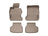 WeatherTech DigitalFit Floor Liners for 2015 2014 2013 2012 2011 2010 BMW 750i xDrive [Covers Front & Rear Row, Tan] | 453751-452424