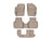 WeatherTech DigitalFit Floor Liners for 2020 2019 2018 2017 2016 2015 2014 2013 2012 2011 2010 2009 Dodge Journey [Covers Front & Both Rear Rows, Tan] | 453771-452242-3