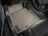 WeatherTech DigitalFit Floor Liners for Equus/Genesis [Covers Front Row, Tan] | 453781