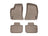 WeatherTech DigitalFit Floor Liners for 300/Charger [Covers Front & Rear Row, Tan] | 45379-1-2