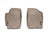 WeatherTech DigitalFit Floor Liners for 2013 2012 2011 2010 Kia Forte Koup [Covers Front Row, Tan] | 453801