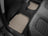 WeatherTech DigitalFit Floor Liners for 2022 2021 2020 2019 2018 2017 2016 2015 2014 2013 2012 Volkswagen Passat [Covers Rear (2nd) Row, Tan] | 453842