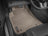 WeatherTech DigitalFit Floor Liners for 2014 2013 2012 2011 Dodge Challenger [Covers Front Row, Tan] | 453861