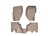 WeatherTech DigitalFit Floor Liners for 2012 2011 2010 2009 2008 Jeep Liberty [Covers Front & Rear Row, Tan] | 453881-451402