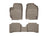 WeatherTech DigitalFit Floor Liners for 2017 2016 2015 2014 2013 2012 Kia Rio [Covers Front & Rear Row, Tan] | 45395-1-3