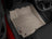 WeatherTech DigitalFit Floor Liners for 2017 2016 2015 2014 2013 2012 Kia Rio [Covers Front Row, Tan] | 453951