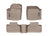 WeatherTech DigitalFit Floor Liners for 2019 2018 2017 2016 2015 2014 2013 Land Rover Range Rover Evoque [Covers Front & Rear Row, Tan] | 45404-1-3