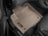 WeatherTech DigitalFit Floor Liners for 2019 2018 2017 2016 2015 2014 2013 2012 Land Rover Range Rover Evoque [Covers Front Row, Tan] | 454041