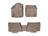 WeatherTech DigitalFit Floor Liners for 2022 2021 2020 2019 2018 2017 2016 2015 2014 2013 2012 Toyota Sequoia [Covers Front & Rear Row, Tan] | 454081-450937